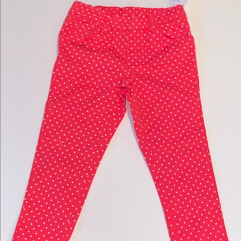 Girl’s  Polka Dot Jeans